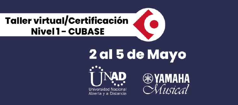 Taller Virtual - Certificación Nivel 1 - Cubase