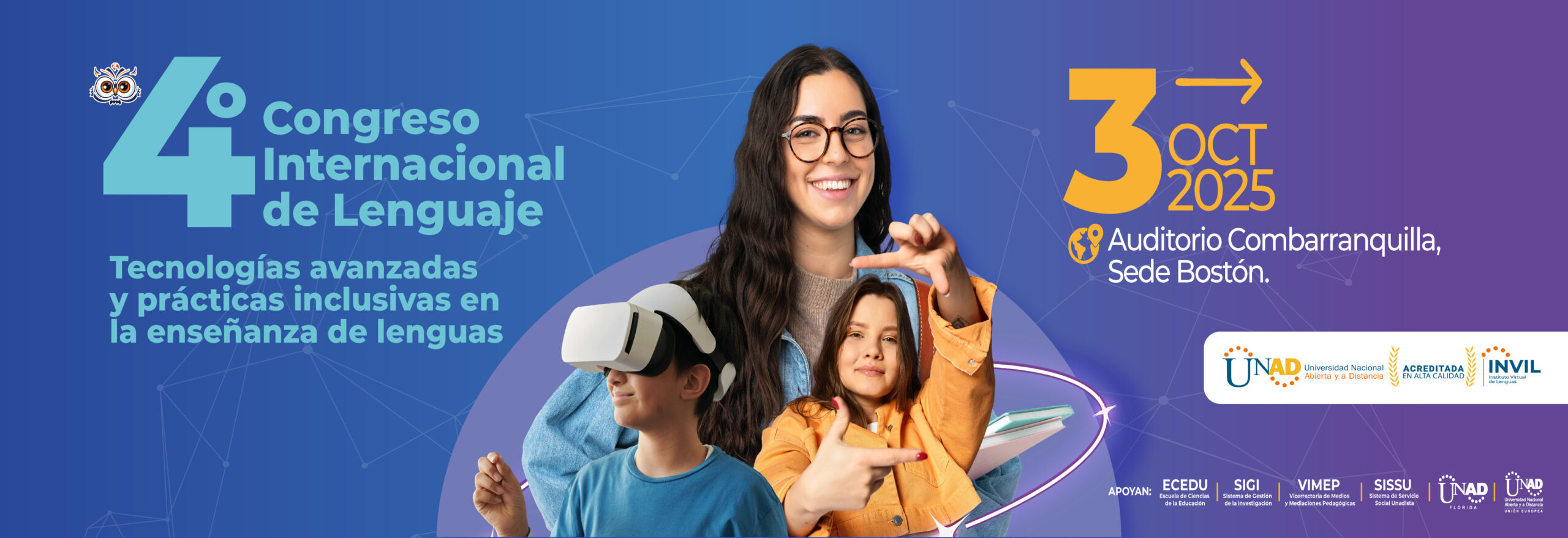 IV Congreso Internacional de Lenguaje: Tecnologías avanzadas y prácticas inclusivas en la enseñanza de lenguas