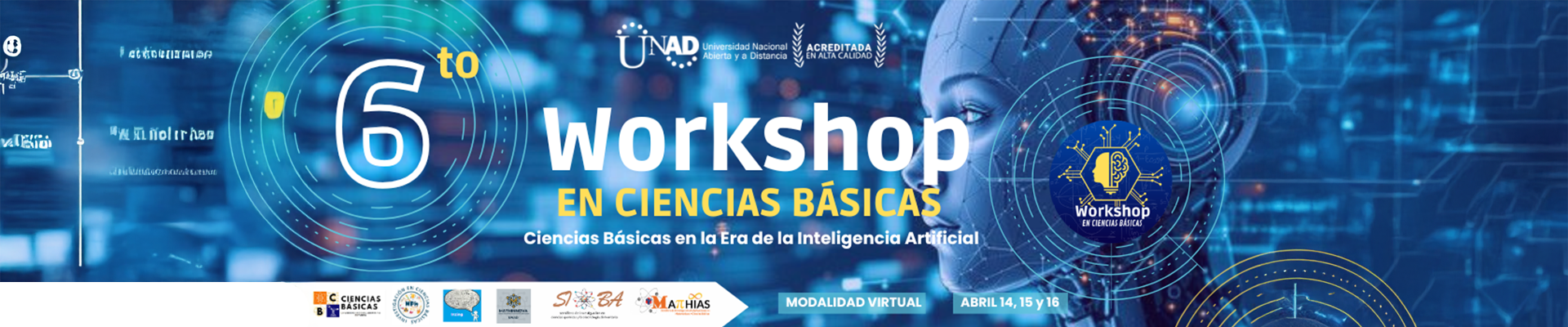 6to Workshop en Ciencias Básicas - Ciencias Básicas en la era de la Inteligencia Artificial.
